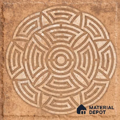 Stone Look TL 10360 H Anti Skid Tile Floor Tile 1 ft x 1 ft Vitrified Matte Finish - 12 mm