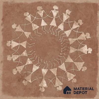 Stone Look TL 10369 H Anti Skid Tile Floor Tile 1 ft x 1 ft Vitrified Matte Finish - 12 mm