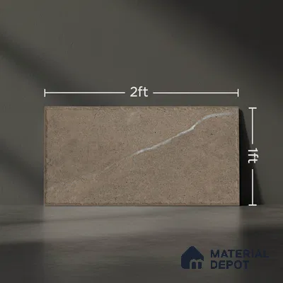 Stone Look TL 10358 B Anti Skid Tile Floor Tile 2 ft x 1 ft Vitrified Matte Finish - 12 mm