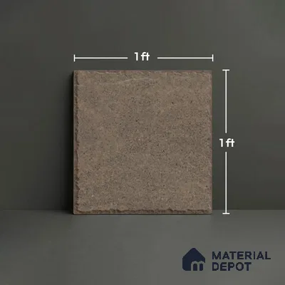Stone Look TL 10358 C Anti Skid Tile Floor Tile 1 ft x 1 ft Vitrified Matte Finish - 12 mm