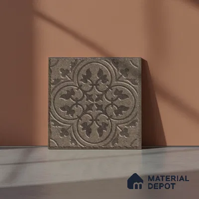 Stone Look TL 10358 D Anti Skid Tile Floor Tile 1 ft x 1 ft Vitrified Matte Finish - 12 mm