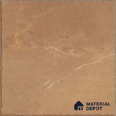 Stone Floor Tile TL 10358 E Blonze Brown 2 ft x 2 ft Matte Finish Anti Skid Vitrified Tile - 12 mm | Suitable for Balcony, Terrace & Coutyard