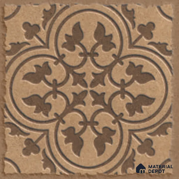 Stone Look TL 10358 H Anti Skid Tile Floor Tile 1 ft x 1 ft Vitrified Matte Finish - 12 mm