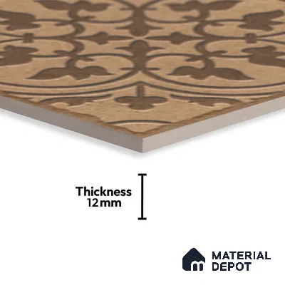 Stone Look TL 10358 H Anti Skid Tile Floor Tile 1 ft x 1 ft Vitrified Matte Finish - 12 mm