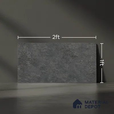 Stone Look TL 10356 B Anti Skid Tile Floor Tile 2 ft x 1 ft Vitrified Matte Finish - 12 mm