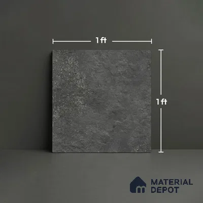 Stone Look TL 10356 C Anti Skid Tile Floor Tile 1 ft x 1 ft Vitrified Matte Finish - 12 mm