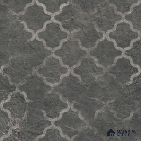 Stone Look TL 10356 D Anti Skid Tile Floor Tile 1 ft x 1 ft Vitrified Matte Finish - 12 mm