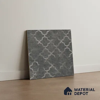 Stone Look TL 10356 D Anti Skid Tile Floor Tile 1 ft x 1 ft Vitrified Matte Finish - 12 mm