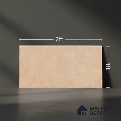 Stone Look TL 10359 B Anti Skid Tile Floor Tile 2 ft x 1 ft Vitrified Matte Finish - 12 mm