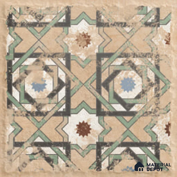 Stone Look TL 10359 D Anti Skid Tile Floor Tile 1 ft x 1 ft Vitrified Matte Finish - 12 mm