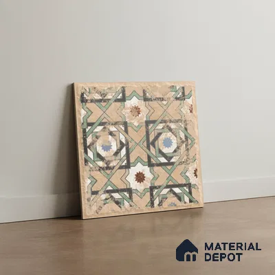 Stone Look TL 10359 D Anti Skid Tile Floor Tile 1 ft x 1 ft Vitrified Matte Finish - 12 mm