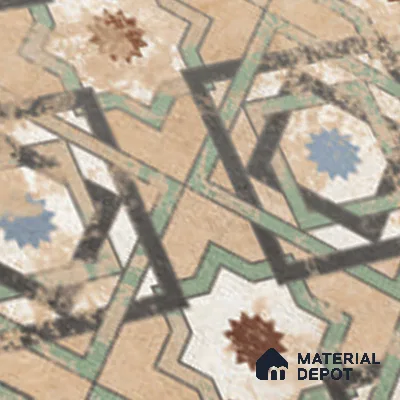 Stone Look TL 10359 D Anti Skid Tile Floor Tile 1 ft x 1 ft Vitrified Matte Finish - 12 mm