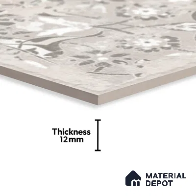 Stone Look TL 10359 H Anti Skid Tile Floor Tile 1 ft x 1 ft Vitrified Matte Finish - 12 mm