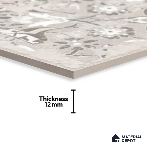 Stone Look TL 10359 H Anti Skid Tile Floor Tile 1 ft x 1 ft Vitrified Matte Finish - 12 mm