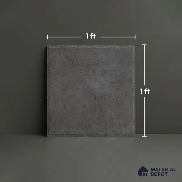 Stone Look TL 10359 K Anti Skid Tile Floor Tile 1 ft x 1 ft Vitrified Matte Finish - 12 mm