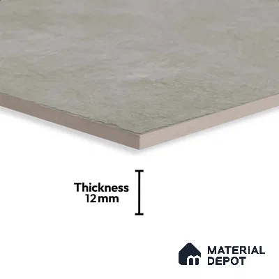 Stone Floor Tile TL 10359 M Fox Grey 2 ft x 2 ft Matte Finish Anti Skid Vitrified Tile - 12 mm  | Suitable for Balcony, Terrace & Coutyard
