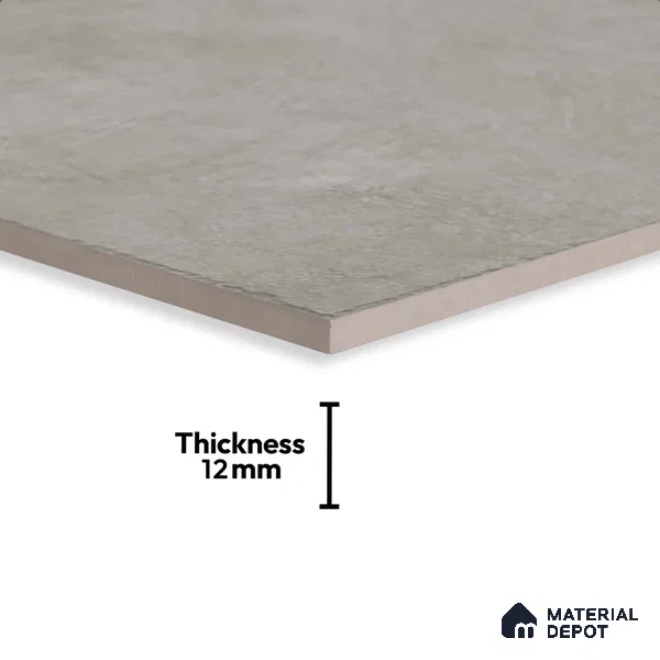 Stone Floor Tile TL 10359 M Fox Grey 2 ft x 2 ft Matte Finish Anti Skid Vitrified Tile - 12 mm | Suitable for Balcony, Terrace & Coutyard