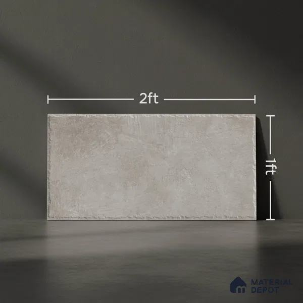 Stone Look TL 10359 N Anti Skid Tile Floor Tile 2 ft x 1 ft Vitrified Matte Finish - 12 mm