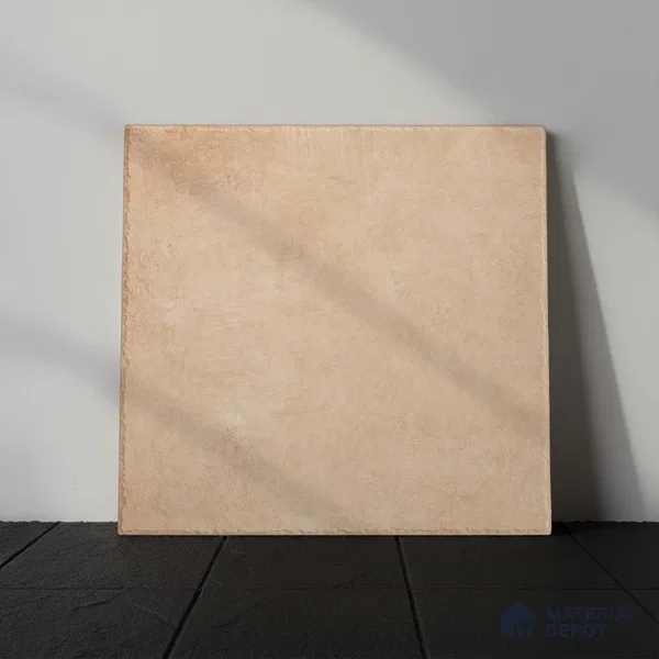 Stone Floor Tile TL 10359 Fox Brown 2 ft x 2 ft Matte Finish Anti Skid Vitrified Tile - 12 mm | Suitable for Balcony, Terrace & Coutyard
