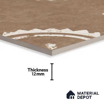 Stone Look TL 10371 D Anti Skid Tile Floor Tile 1 ft x 1 ft Vitrified Matte Finish - 12 mm