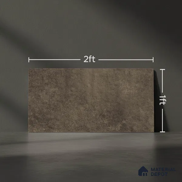 Stone Look TL 10371 F Anti Skid Tile Floor Tile 2 ft x 1 ft Vitrified Matte Finish - 12 mm