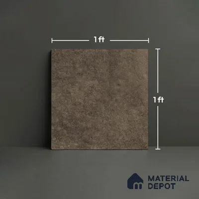 Stone Look TL 10371 G Anti Skid Tile Floor Tile 1 ft x 1 ft Vitrified Matte Finish - 12 mm
