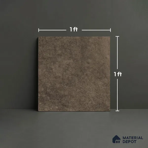 Stone Look TL 10371 G Anti Skid Tile Floor Tile 1 ft x 1 ft Vitrified Matte Finish - 12 mm