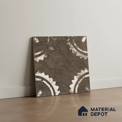 Stone Look TL 10371 H Anti Skid Tile Floor Tile 1 ft x 1 ft Vitrified Matte Finish - 12 mm