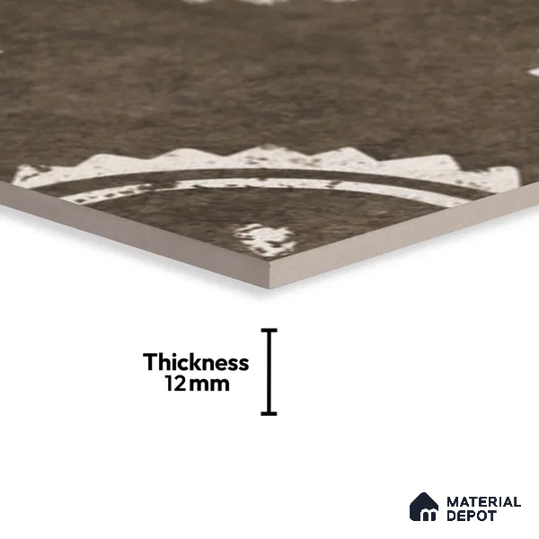 Stone Look TL 10371 H Anti Skid Tile Floor Tile 1 ft x 1 ft Vitrified Matte Finish - 12 mm