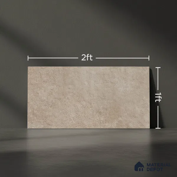 Stone Look TL 10371 J Anti Skid Tile Floor Tile 2 ft x 1 ft Vitrified Matte Finish - 12 mm