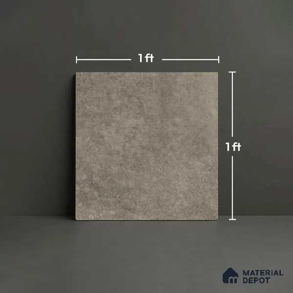 Stone Look TL 10371 K Anti Skid Tile Floor Tile 1 ft x 1 ft Vitrified Matte Finish - 12 mm