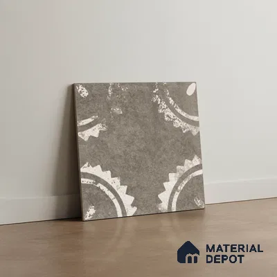 Stone Look TL 10371 L Anti Skid Tile Floor Tile 1 ft x 1 ft Vitrified Matte Finish - 12 mm