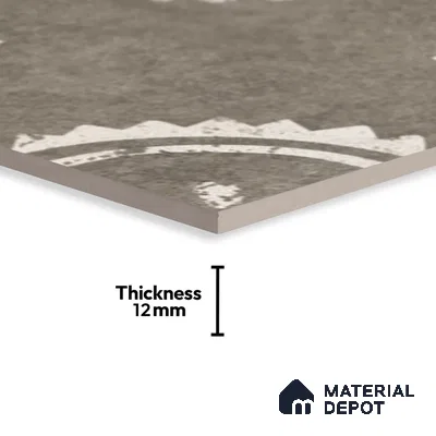 Stone Look TL 10371 L Anti Skid Tile Floor Tile 1 ft x 1 ft Vitrified Matte Finish - 12 mm