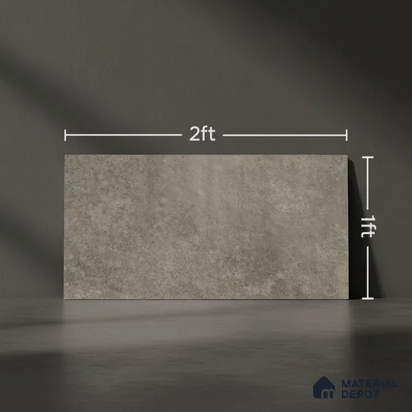 Stone Look TL 10371 N Anti Skid Tile Floor Tile 2 ft x 1 ft Vitrified Matte Finish - 12 mm