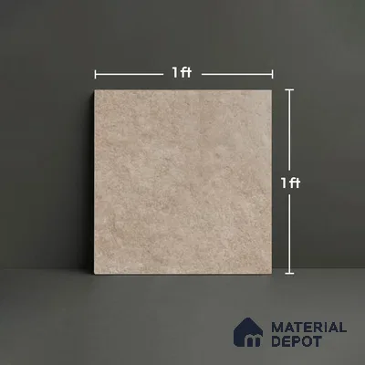 Stone Look TL 10371 O Anti Skid Tile Floor Tile 1 ft x 1 ft Vitrified Matte Finish - 12 mm