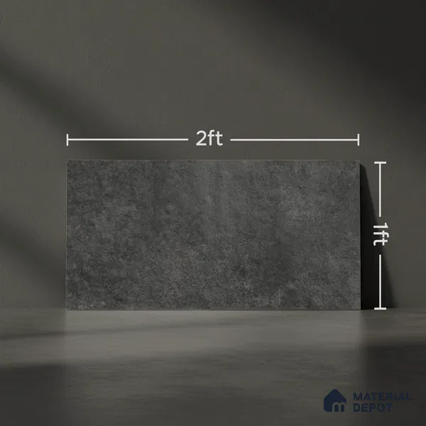 Stone Look TL 10371 R Anti Skid Tile Floor Tile 2 ft x 1 ft Vitrified Matte Finish - 12 mm