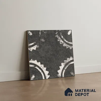 Stone Look TL 10371 T Anti Skid Tile Floor Tile 1 ft x 1 ft Vitrified Matte Finish - 12 mm