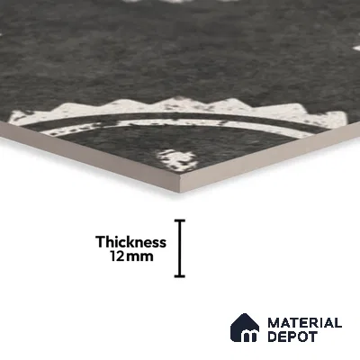 Stone Look TL 10371 T Anti Skid Tile Floor Tile 1 ft x 1 ft Vitrified Matte Finish - 12 mm