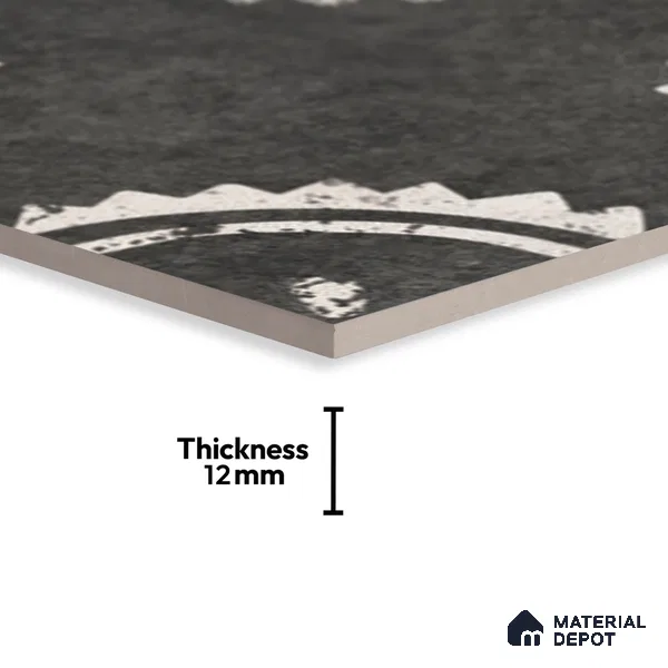 Stone Look TL 10371 T Anti Skid Tile Floor Tile 1 ft x 1 ft Vitrified Matte Finish - 12 mm