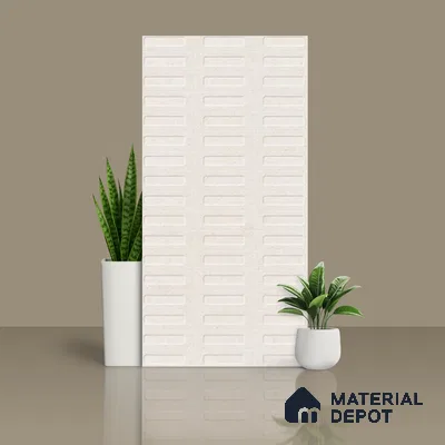 Highlighter Wall Tile TL 07640 B Ghost Sand Decor 5.24 ft x 2.6 ft Full Body Vitrified Matte Finish - 9 mm | 4 Random Design | Suitable For Living Room, Bedroom, Bathroom, Kitchen