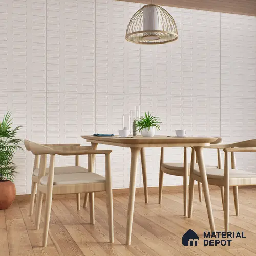 Highlighter Wall Tile TL 07640 B Ghost Sand Decor 5.24 ft x 2.6 ft Full Body Vitrified Matte Finish - 9 mm | 4 Random Design | Suitable For Living Room, Bedroom, Bathroom, Kitchen