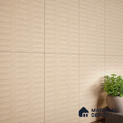 Highlighter Wall Tile TL 07640 D Ghost Clay Decor 5.24 ft x 2.6 ft Full Body Vitrified Matte Finish - 9 mm | 4 Random Design | Suitable For Living Room, Bedroom, Bathroom, Kitchen
