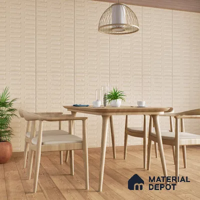 Highlighter Wall Tile TL 07640 D Ghost Clay Decor 5.24 ft x 2.6 ft Full Body Vitrified Matte Finish - 9 mm | 4 Random Design | Suitable For Living Room, Bedroom, Bathroom, Kitchen