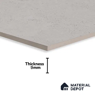 Cement Tile TL 07640 E Ghost Ash 5.24 ft x 2.6 ft Full Body Vitrified Matte Finish - 9 mm | 4 Random Design