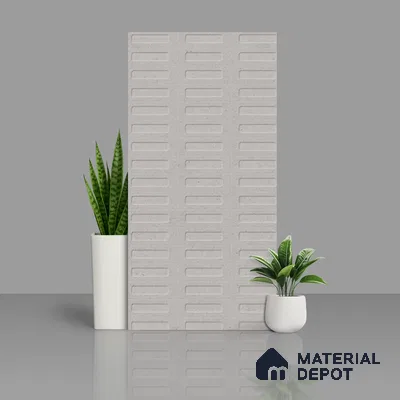 Highlighter Wall Tile TL 07640 F Ghost Ash Decor 5.24 ft x 2.6 ft Full Body Vitrified Matte Finish - 9 mm | 4 Random Design | Suitable For Living Room, Bedroom, Bathroom, Kitchen