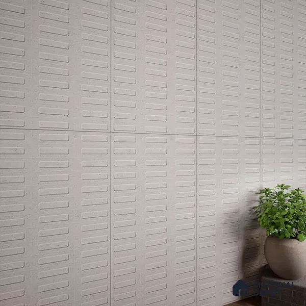 Highlighter Wall Tile TL 07640 F Ghost Ash Decor 5.24 ft x 2.6 ft Full Body Vitrified Matte Finish - 9 mm | 4 Random Design | Suitable For Living Room, Bedroom, Bathroom, Kitchen
