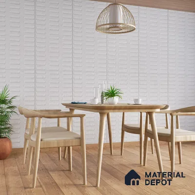 Highlighter Wall Tile TL 07640 F Ghost Ash Decor 5.24 ft x 2.6 ft Full Body Vitrified Matte Finish - 9 mm | 4 Random Design | Suitable For Living Room, Bedroom, Bathroom, Kitchen