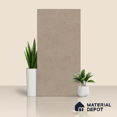Stone Tile TL 07640 G Ghost Mud 5.24 ft x 2.6 ft Full Body Vitrified Matte Finish - 9 mm | 4 Random Design