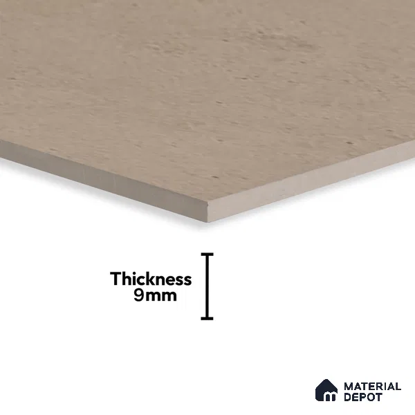 Stone Tile TL 07640 G Ghost Mud 5.24 ft x 2.6 ft Full Body Vitrified Matte Finish - 9 mm | 4 Random Design