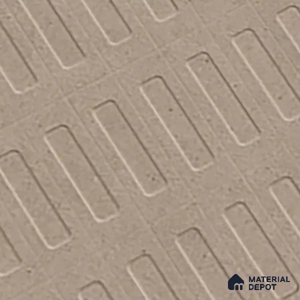 Highlighter Wall Tile TL 07640 H Ghost Mud Decor 5.24 ft x 2.6 ft Full Body Vitrified Matte Finish - 9 mm | 4 Random Design | Suitable For Living Room, Bedroom, Bathroom, Kitchen